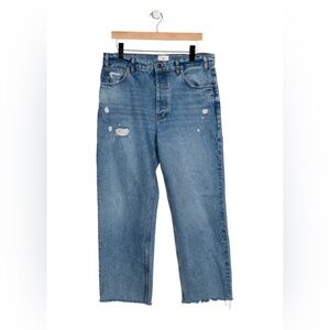 Anine Bing High Rise Wide Leg Jeans